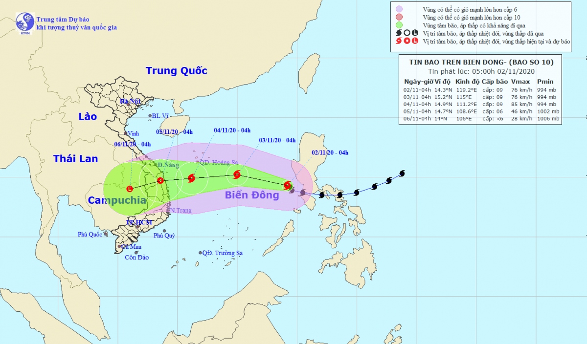 Goni enters East Sea, becoming 10th typhoon to hit Vietnam